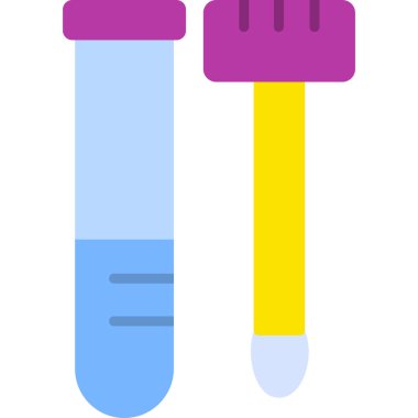 Pamuklu çubuk. Web simgesi basit tasarım