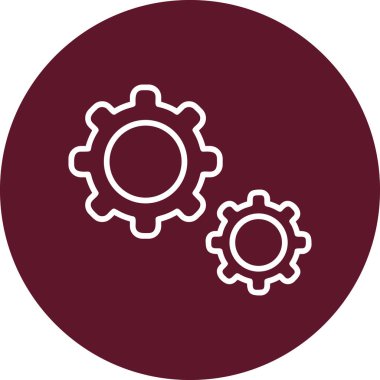 Ayarlama. Web simgesi basit tasarım