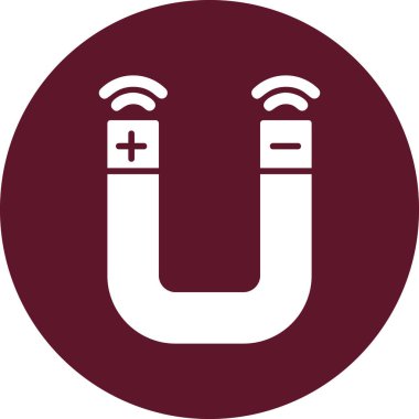 mıknatıs simgesi vektör çizimi