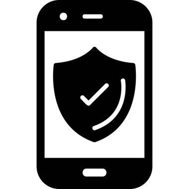 kalkan ikon vektör illüstrasyonu