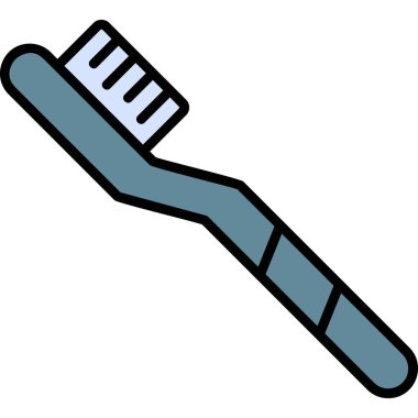 toothbrush icon. simple illustration for web
