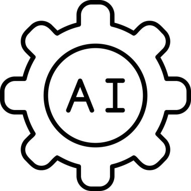 Ai Ayarları, vektör illüstrasyonu