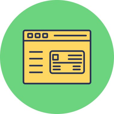 seo modern simgesinin vektör illüstrasyonu