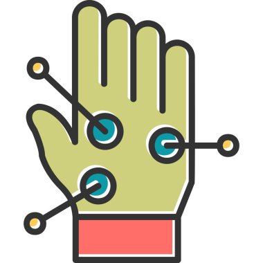 Virüs. Web simgesi basit illüstrasyon