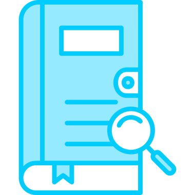 Ara. Web simgesi basit illüstrasyon 