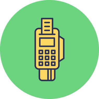 Modern simgenin vektör illüstrasyonu