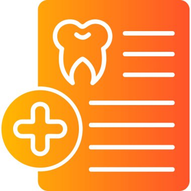 Reçete modern simge, vektör illüstrasyonu