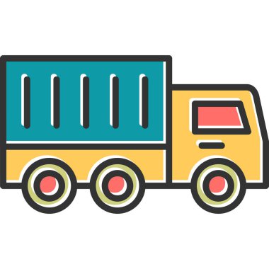 kamyon simgesi çizimi