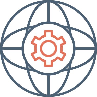 küresel ağ. Web simgesi