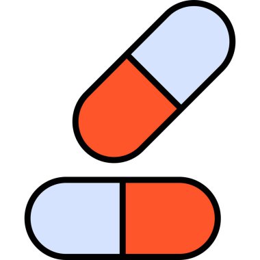 hap ikonu vektör illüstrasyonu