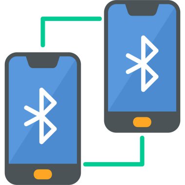 Telefon simgesinin vektör illüstrasyonu