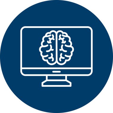 bilgisayar web simgesi basit illüstrasyon