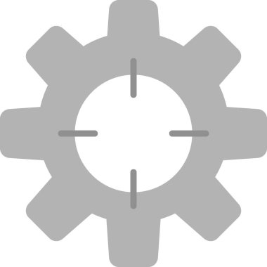 Ayarlar. Web simgesi basit tasarım