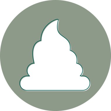 bulut simgesi, vektör illüstrasyonu