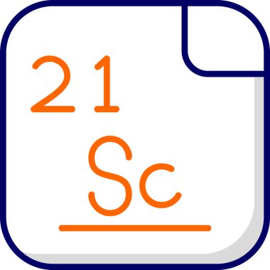 Scandium, Sc ve atom numarası 21 olan kimyasal bir elementtir. Gümüş beyazı metalik D-blok elementi, tarihsel olarak yttrium ve lantanitlerle birlikte nadir bir dünya elementi olarak sınıflandırılmıştır. Vektör simgesi
