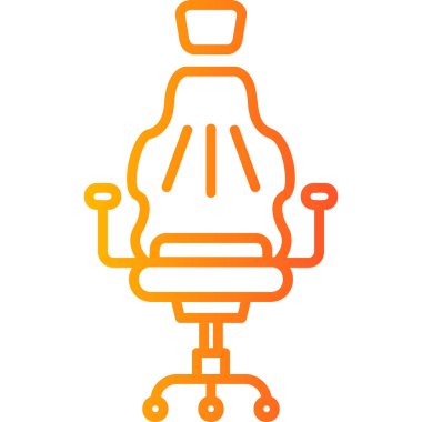 sandalye simgesi çizimi