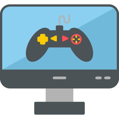 Online oyun simge vektör çizim