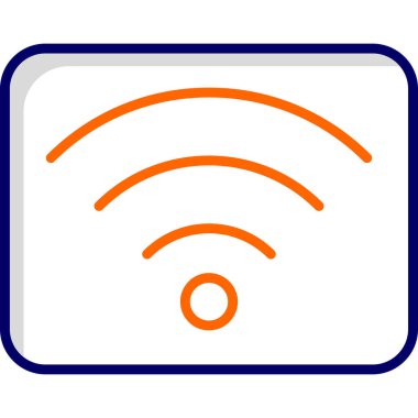 wifi simgesi vektör illüstrasyonu