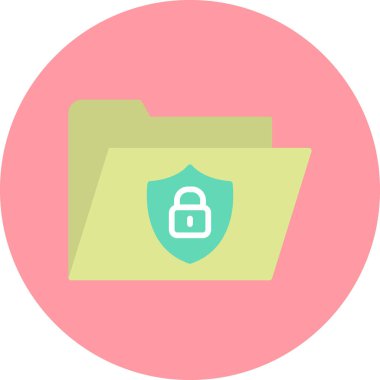 Dosya. Web simgesi basit illüstrasyon 