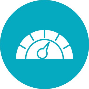 Performans web simgesi vektör illüstrasyonu