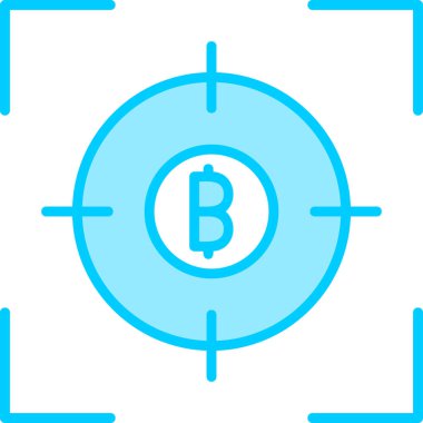 Modern simge vektör illüstrasyonunu hedefle