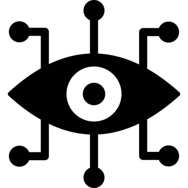 Eye icon modern vector illustration