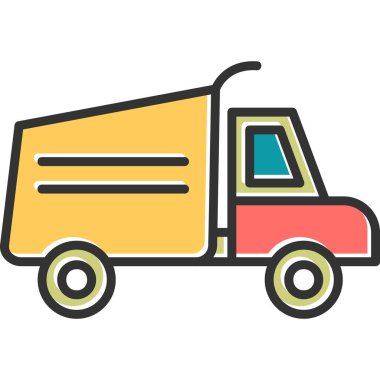 kamyon simgesi çizimi