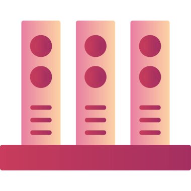 Arşivler. Web simgesi basit illüstrasyon