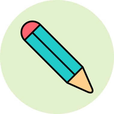 kalem simgesi vektör illüstrasyonu