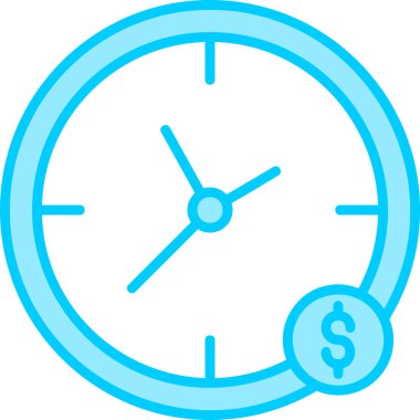 para işareti vektörü düz simge minimumu çizgi pictogram