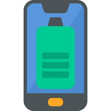 Cep telefonu. Basit resimleme