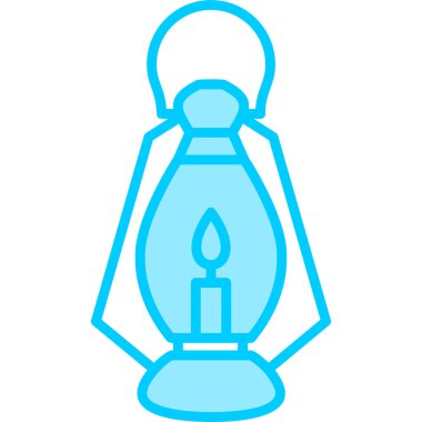 Fener modern simgesi, vektör illüstrasyonu