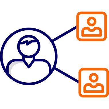 seo modern simgesinin vektör illüstrasyonu