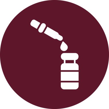 Dropper simgesi, modern tasarım illüstrasyonu