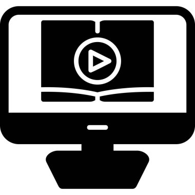 Öğretici ağ ikonu vektör illüstrasyonu