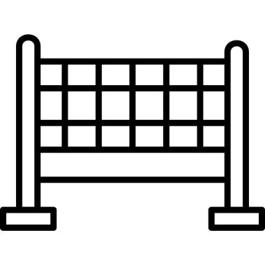 Bayrak. Web simgesi basit illüstrasyon