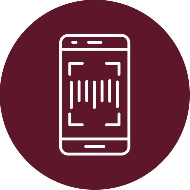 Tarayıcı. Web simgesi basit illüstrasyon