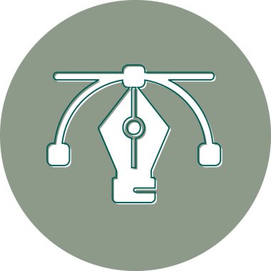 Modern b 'nin vektör illüstrasyonu eksik simgesi