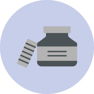 Mürekkep modern simge vektör illüstrasyonu