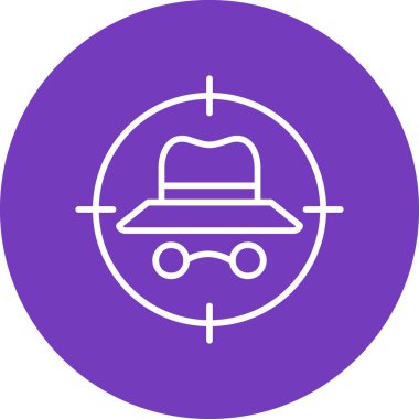 hedef simge vektör illüstrasyonu