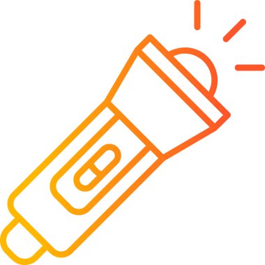 el feneri. Web simgesi basit illüstrasyon 