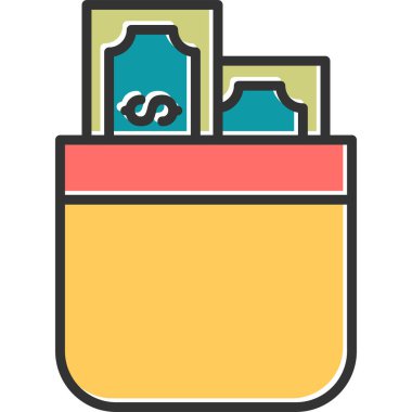 Cep modern simgesi, vektör illüstrasyonu