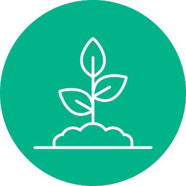 Sprout modern vector icon illustration