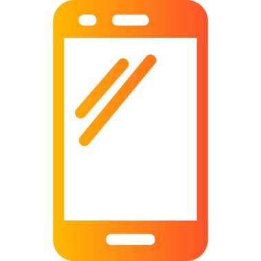 Smartphone Simgesi, vektör illüstrasyonu