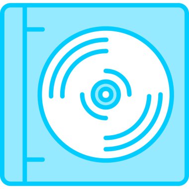 cd modern simge vektör illüstrasyonu