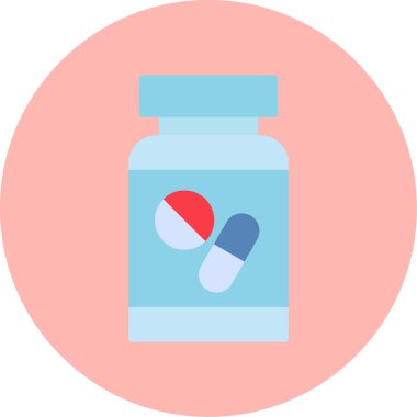 hap ikonu vektör illüstrasyonu