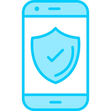 kalkan ikon vektör illüstrasyonu