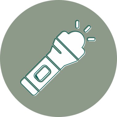 Modern simge vektör illüstrasyonunu yak