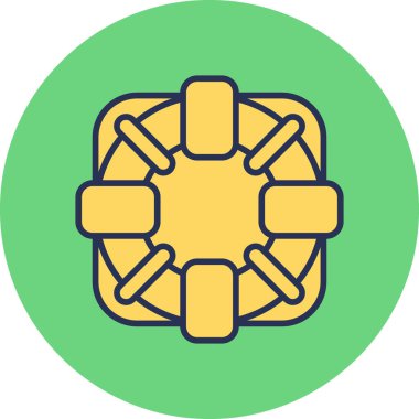 seo modern simgesinin vektör illüstrasyonu