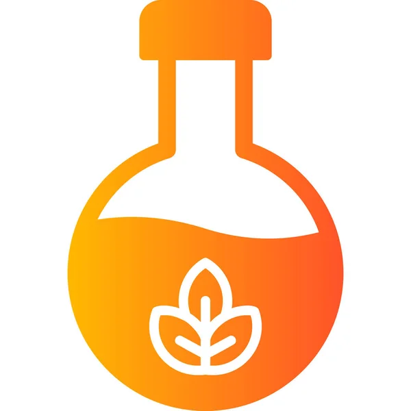 Jednoduchá Ilustrace Webové Ikony Chemie — Stockový vektor